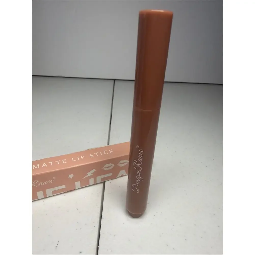 DragonRanee “The Heat” Lip Gloss Shade 02 Nude Pink Lip Plumper NEW